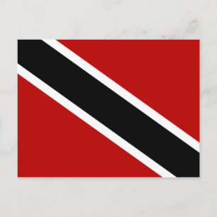 Trinidad and Tobago Flag Postcard