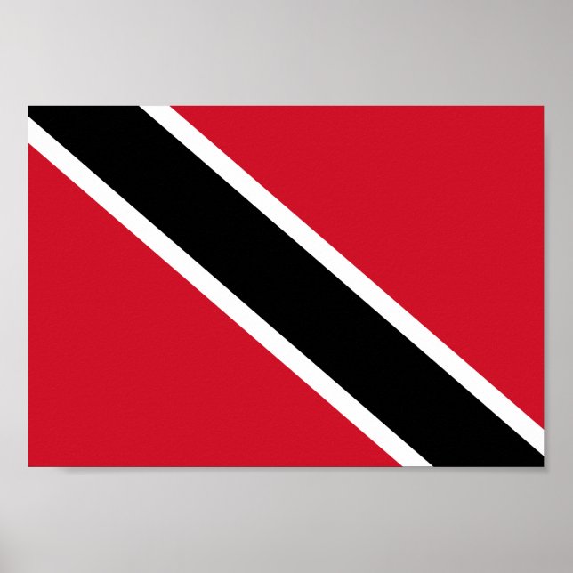Trinidad and Tobago Flag Poster (Front)