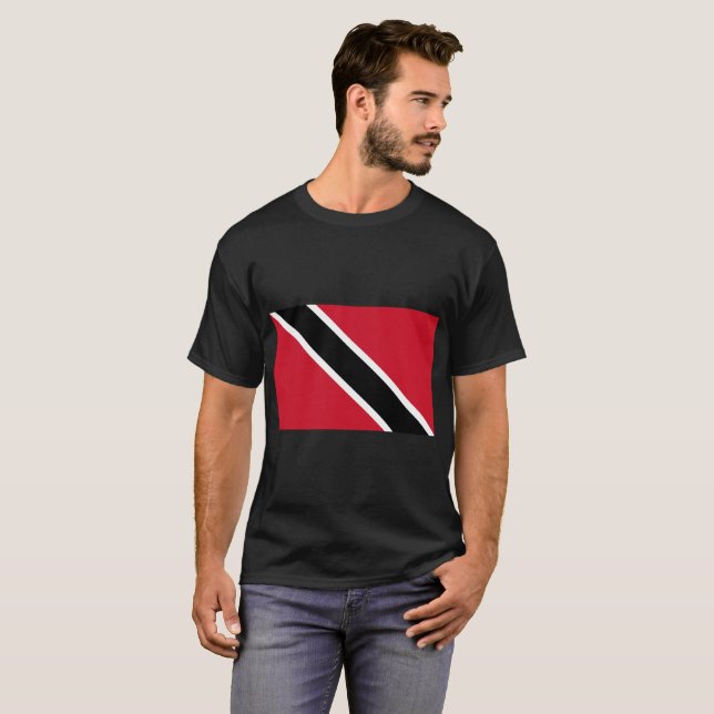 Trinidad and Tobago Flag T-Shirt (Front Full)