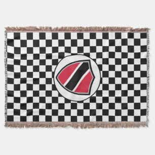 Trinidad and Tobago flag Throw Blanket
