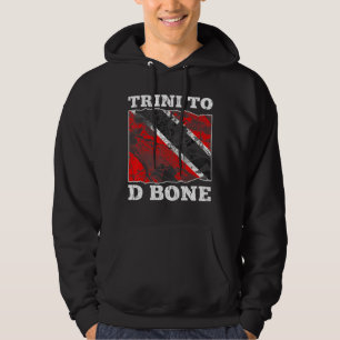 Trinidad and Tobago Flag Trini To D Bone Hoodie