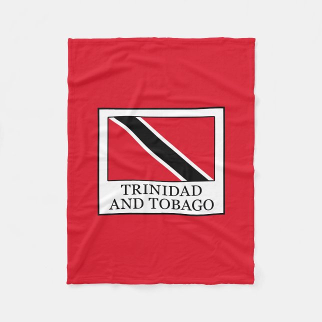 Trinidad and Tobago Fleece Blanket (Front)