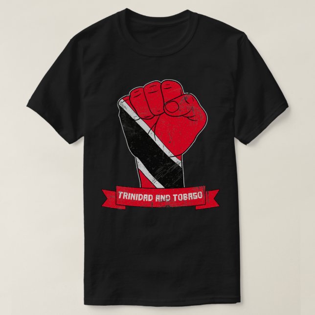 Trinidad and Tobago Gift for Trinidadian Roots Tri T-Shirt (Design Front)