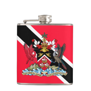 Trinidad and Tobago Hip Flask