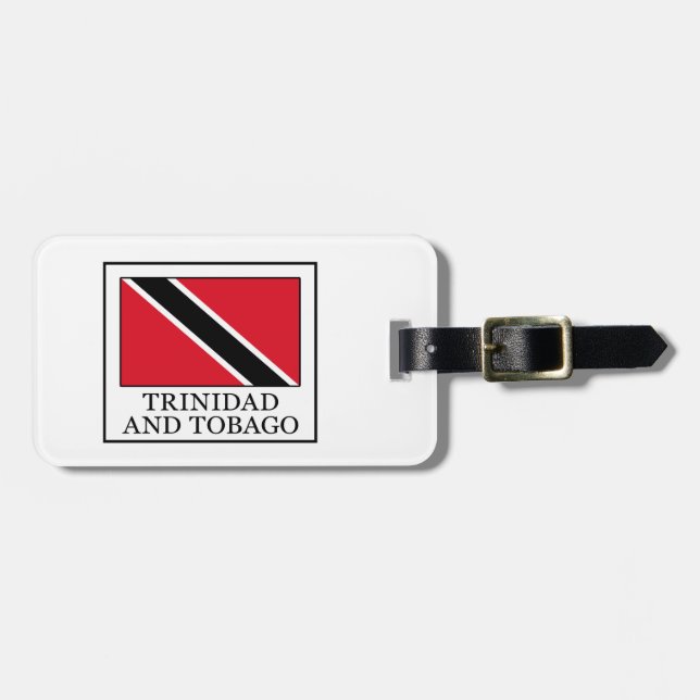 Trinidad and Tobago Luggage Tag (Front Horizontal)