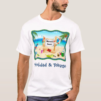 Trinidad and Tobago Maracas Beach Scene T-Shirt