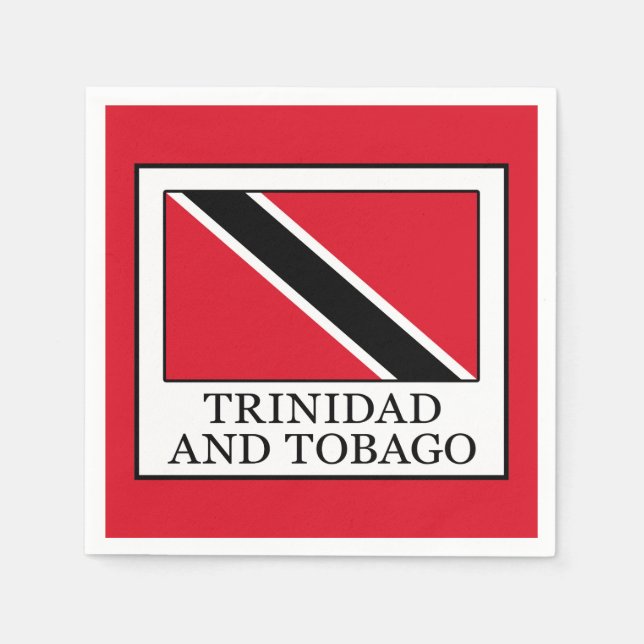 Trinidad and Tobago Napkin (Front)