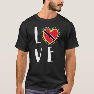 Trinidad And Tobago Sayings Trini Pride Flag  Dna T-Shirt