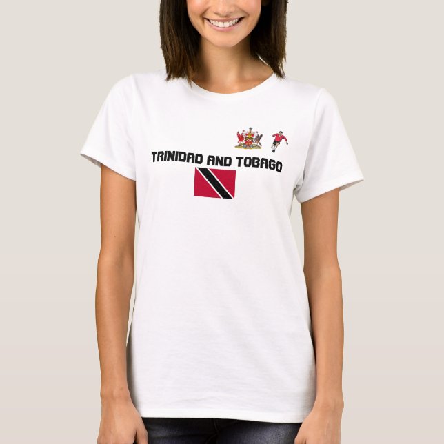 TRINIDAD AND TOBAGO SOCCER SUPPORTER T-SHIRT (Front)