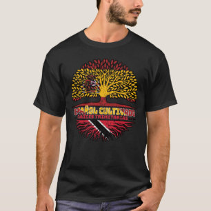 Trinidad and Tobago Spain Spanish Tree Roots Flag T-Shirt