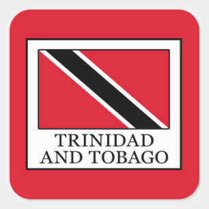 Trinidad and Tobago Square Sticker