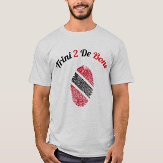 Trinidad and Tobago Trini 2 De Bone Fingerprint T-Shirt