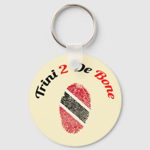 Trinidad and Tobago Trini 2 De Bone Key Ring