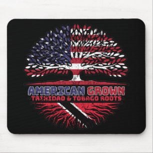 Trinidad and Tobago US American USA United States Mouse Mat