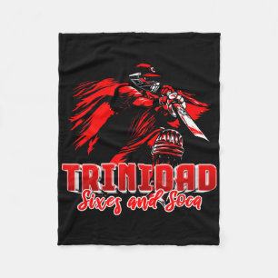 Trinidad And Togo Cricket T20 - Sixes And Soca Fleece Blanket