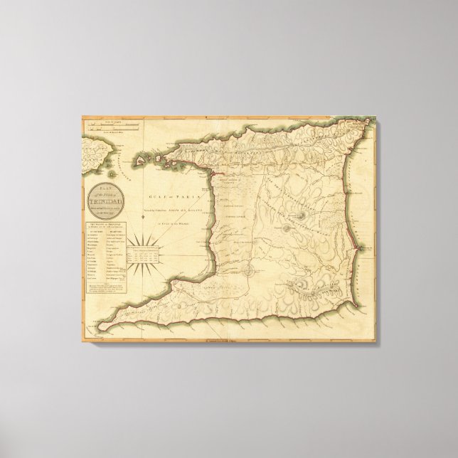 Trinidad Canvas Print (Front)
