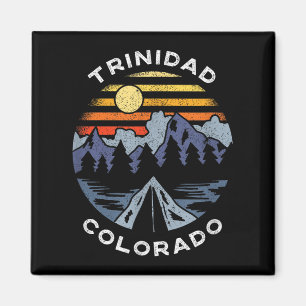 Trinidad Colorado Mountains Vacation Camping Souve Magnet
