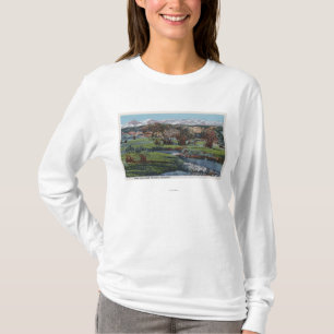 Trinidad, Colorado - Snowy Range & Valley View T-Shirt