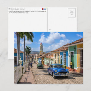 Trinidad, Cuba Travel Postcard