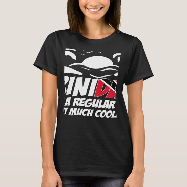 Trinidad Dad Tobago Trinidad Flag Trinidadian Coun T-Shirt (Front)