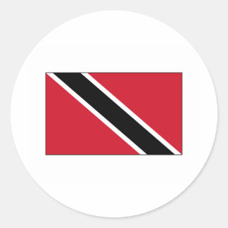 Trinidad FLAG International Classic Round Sticker