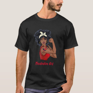 Trinidad Girl Trinidadian Roots Trinidad and Tobag T-Shirt