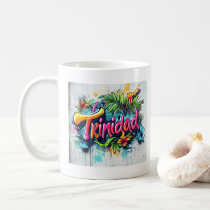 Trinidad Graffiti Vibes: Island Street Art Ed Coffee Mug