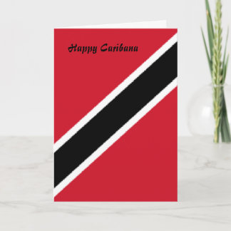 Trinidad happy caribana greetings cards