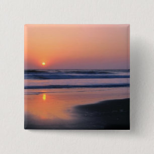 Trinidad State Beach, California. USA. Sea 2 15 Cm Square Badge
