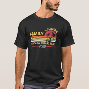 Trinidad & Tobago Beach Family Vacation 2025 Match T-Shirt