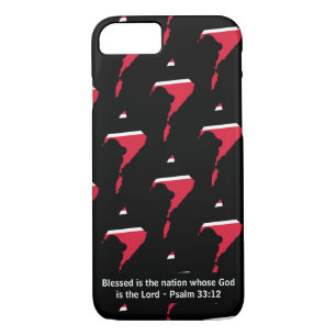 TRINIDAD TOBAGO Blessed Nation Christian iPhone 8/7 Case
