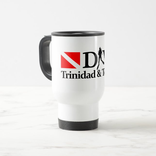 Trinidad & Tobago DV4 Travel Mug (Front Left)