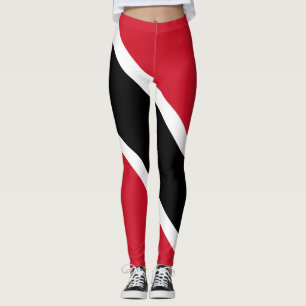 Trinidad & Tobago Flag Carnival Leggings