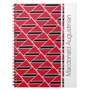 TRINIDAD TOBAGO FLAG Customised Notebook Journal