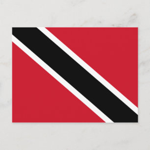 Trinidad & Tobago Flag Postcard