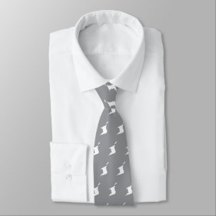 Trinidad & Tobago Map on GREY Tie