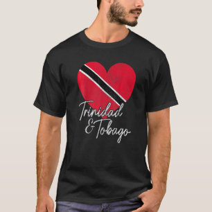 Trinidad & Tobago Trinidadian Tobagonian Flag Hear T-Shirt