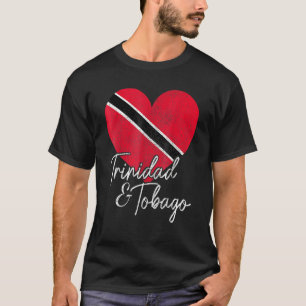 Trinidad & Tobago Trinidadian Tobagonian Flag Hear T-Shirt