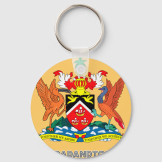 Trinidadian Emblem Key Ring