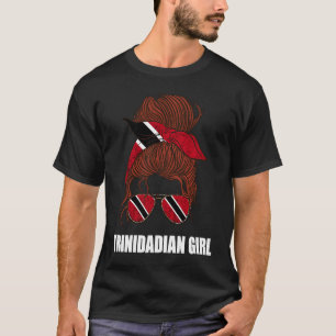 Trinidadian Girl Sunglass Trinidad And Tobago Toba T-Shirt