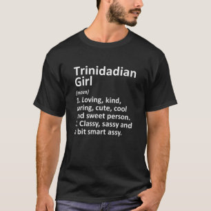 Trinidadian Girl Trinidad And Tobago Country Root T-Shirt