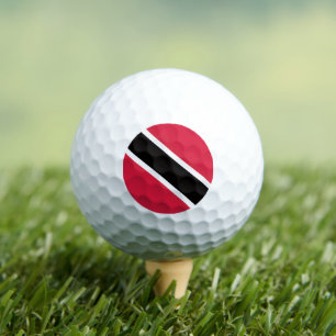 Trinidadians and Tobago Flag, Trinidad and Tobago Golf Balls