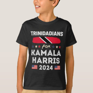 Trinidadians For Kamala Harris 2024 Trinidad And T T-Shirt