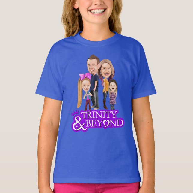Trinity and Beyond Kids T-Shirt (Front)