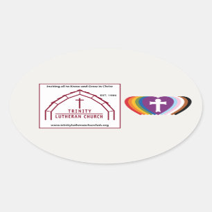 Trinity and RIC Logo Sticker Set of 4