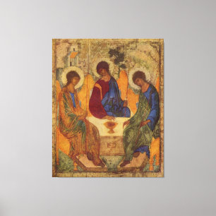 Trinity Angels At Mamre Canvas Print
