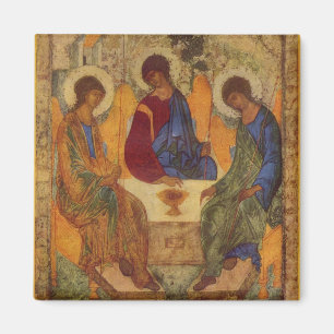 Trinity Angels At Mamre Magnet