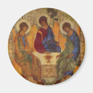 Trinity Angels At Mamre Magnet