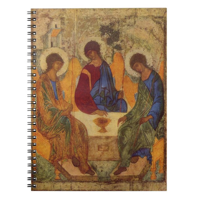 Trinity Angels At Mamre Notebook (Front)