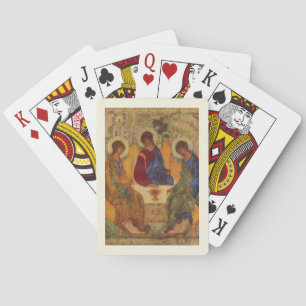 Trinity Angels At Mamre Playing Cards